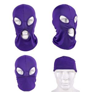 Balaclava unisexe personnalisable avec logo, imperméable, coupe-vent, chaude, pour sports et usage quotidien, masque de ski d'hiver avec trous - Product Image 2