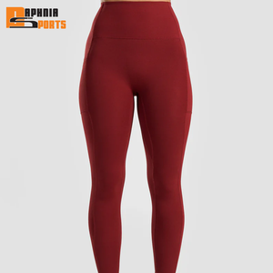 OEM Casual Wear Tight Breathable Fitness <b>Leggings</b> Custom Spandex/Nylon Sport Girls High Waisted Workout <b>Leggings</b> - Product Image 1