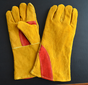 Gants de soudage isolants robustes pour le soudage à l'arc et la métallurgie, gants de sécurité résistants à la chaleur avec protection thermique - Product Image 3