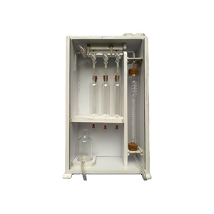 Equipo de prueba directa Vidrio de borosilicato Orsat 3 Aparato de pipeta para analizar el sistema de combustión de gases de combustión para India - Product Image 1