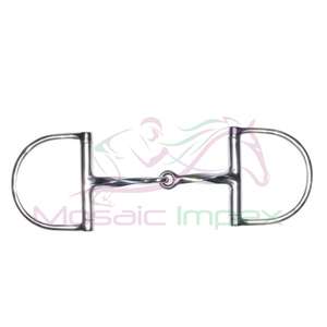 Mosaïque Impex Haute Qualité butur Cheval Bit Demi-Joue Solide Bouche Jointe Équipement de Course de Chevaux Fabriqué au Pakistan - Product Image 5