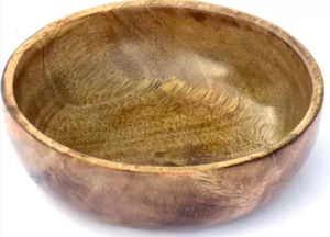 Tazón de Madera Hecho a Mano, Decorativo, Pintado a Mano, para Ensaladas y Frutas, Ecológico, de Madera de Mango, para el Hogar y Restaurantes - Product Image 4