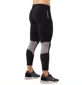 Vêtements d'entraînement formation Yoga Gym hommes collants de Compression Leggings course à pied sport séchage rapide coton hommes Leggings à vendre - Product Image 2