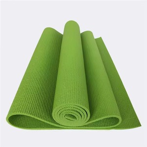 Tapis de yoga vert rectangulaire TPE 6 mm antidérapant usage universel - Product Image 4