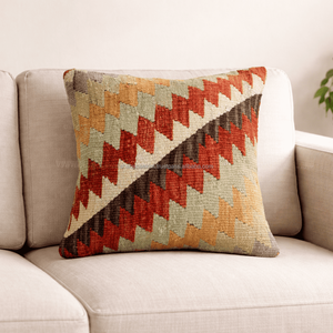 Elegant White Kilim <b>Pillow</b> Case with Black Cross Stripe Washable Turkish Kilim <b>Pillow</b> Bohemian for <b>Sofa</b> Couch Chair Pillowslip - Product Image 6