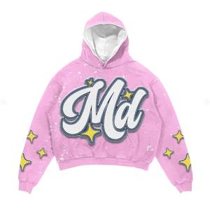 Conjuntos Deportivos de Alta Calidad 100% Algodón al por Mayor, Ligeros, con Capucha, Nuevos, Elegantes y Transpirables, Conjunto de 2 Piezas - Product Image 3