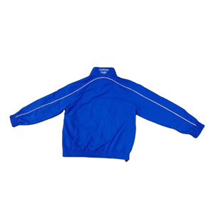 Custom sportswear manufacturer embroidered <b>zip</b>-<b>up</b> <b>jacket</b> jogger suit color block nylon sweatpants windbreaker men's sportswear - Product Image 5