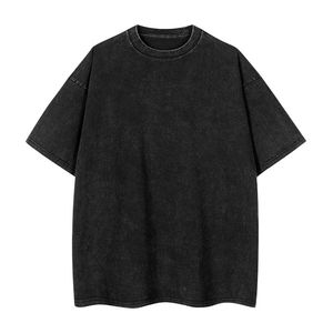 T-shirt en coton uni à manches courtes et col rond pour femme, coupe ample, style jersey tricoté, décontracté, toutes saisons, longueur normale - Product Image 6