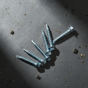 Tornillos Autoperforantes con Cabeza Hexagonal, Clase 4.8 6.8, Rosca Gruesa, Acero al Carbono Zincado, Estándares DIN/ANSI en Pulgadas, Marca PDC - Product Image 1