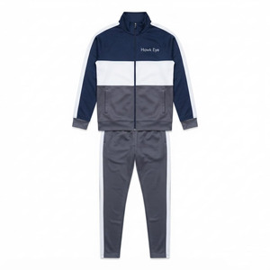 Conjunto Deportivo Hawk Eye para Hombre, Sudadera con Capucha de Forro Polar Delgado de 300g, Pantalón Largo con Botones, Transpirable - Product Image 3