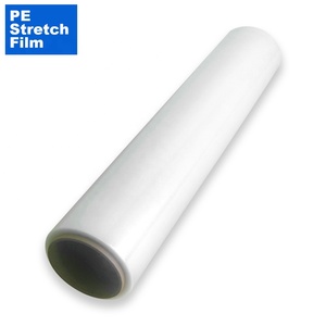 PE <b>Hand</b> Stretch Film-50cm Width Moisture Proof Soft & Transparent Easy to Use Tear Resistant Industrial Use - Product Image 1