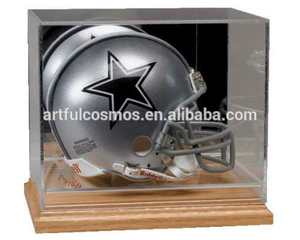 Elegant Modern Acrylic Helmet <b>Display</b> <b>Box</b> Premium for for Collectible Helmets Sports Memorabilia Recyclable - Product Image 6