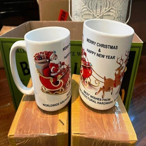 Nueva Taza de Cerámica 3D Pintada a Mano con Diseño de Santa Claus para Navidad 2026, Ecológica, Regalo Navideño para el Hogar - Product Image 1