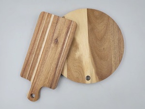 Nouvelle Conception Personnalisée Planche à Pizza en Bambou Durable avec Bord Brut, Idéale pour la Cuisine, Origine Vietnam 2026 - Product Image 2