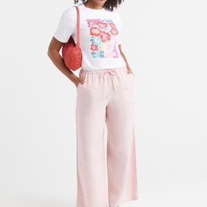 T-shirts longs pour femmes, col rond, coupe classique, couleur unie, en polyester/coton, avec logo personnalisé, haute qualité, pour l'été, vente en gros - Product Image 4