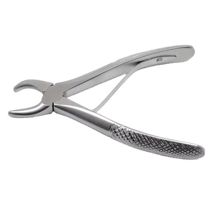 Forceps d'extraction dentaire en acier inoxydable à motif anglais, extracteur de dents, instrument dentaire professionnel - Product Image 5