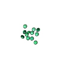 Aigue-marine naturelle colombienne unique, taillée en diamant, facettée, de qualité supérieure AAA+, verte, calibrée par un tiers, pour la fabrication de bijoux