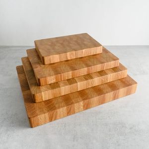 Ensemble de planches à découper en bois et résine Oak Nest, forme ronde, avec poignée, écologique, passe au lave-vaisselle - Product Image 3