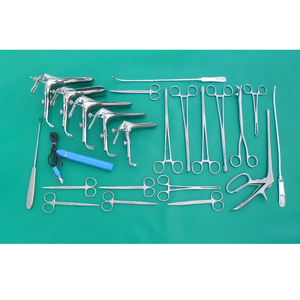 Offre Spéciale : Kit d'instruments chirurgicaux laparotomiques Sambrialmed International de 34 pièces en acier inoxydable allemand pour la gynécologie de haute performance - Product Image 1