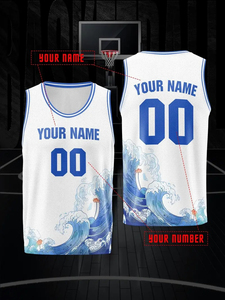 Custom Basketball Camp Jersey Full Sublimation Basketball Training Uniform <b>Athletic</b> Sportswear Tackle Twill OEM ODM Wholesale - Product Image 3