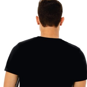 <b>Mens</b> O Neck 100% Cotton Solid Blank Short Sleeve Knitted T-<b>shirt</b> for <b>Silk</b> Screen Printing Casual Style and Durable Daily Wear - Product Image 2