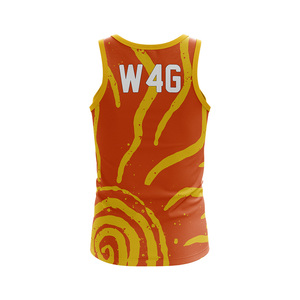 Débardeur Sportif Homme Vert à Col Rond en Tricot Imprimé par Sublimation Séchage Rapide avec Motif Personnalisé et Logo Avant – Idéal pour le Sport et les Jeux - Product Image 5