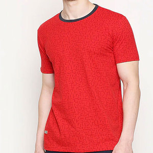 T-shirt pour homme confortable et tendance, imprimé sur mesure, 100 % coton, faible MOQ, coupe ample - Product Image 5