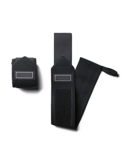 Sangles de poignet en cuir noir de haute qualité pour l'entraînement de soulevé de terre, la force de préhension, unisexe, Cross-fit, Powerlifting, Gym - Product Image 4