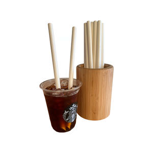 Paille en papier blanc écologique Tethys 7x210mm verres à usage domestique meilleur prix matériaux verts innovants - Product Image 4