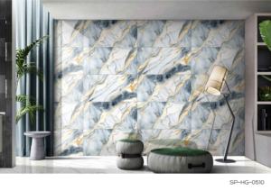 Carreaux de porcelaine modernes avec surface dorée haute brillance 60x120cm 600x1200mm 24x48 pour murs et sols intérieurs élégants - Product Image 4