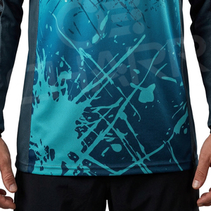 เสื้อเจอร์ซีย์จักรยานเสือภูเขาแบบสั่งทำพิเศษ ปี 2026 แบบพิมพ์ลายเต็มตัว ระบายอากาศ แห้งเร็ว แขนยาว ผู้ผลิต OEM - Product Image 6