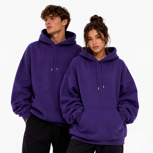 Sweat-shirts unisexes personnalisés 100% coton, qualité supérieure, impression personnalisée, style streetwear surdimensionné pour hommes - Product Image 4