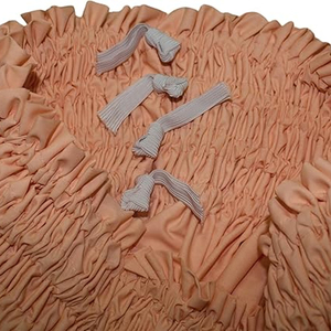 กระโปรงแม็กซี่ลายทรอปิคอล สีเอิร์ธโทนสองสี เอวยางยืดสูง กระโปรงสำหรับการแสดงเต้นรำ ผ้าฝ้ายนุ่มระบายอากาศได้ดี - Product Image 6