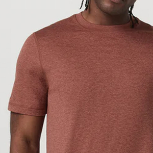 T-shirt Homme Col Rond Couleur Unie Design Élégant avec Logo Personnalisable Manches Courtes avec Logo et Matière Douce / Conception Confortable - Product Image 3