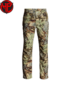 Pantalon de chasse camouflage pour homme Hexaplus Industries, respirant, imperméable, coupe-vent, séchage rapide, extensible, polyester/nylon, sans manches - Product Image 1