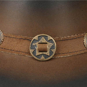 Sombreros de Caballo Hechos a Medida, Sombreros de Vaquero Personalizados, Sombrero de Cuero Vaquero Hecho a Medida - Product Image 5