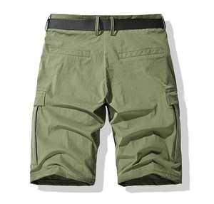 Shorts Cargo Homme en Coton à Taille Élastique, Multi-Poches, Personnalisables, Écologiques, Séchage Rapide, Commande en Gros, OEM – Approvisionnement Direct Usine - Product Image 4