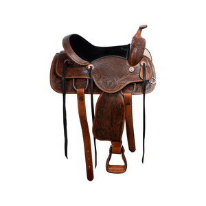 Silla de Montar Occidental Personalizada Hecha a Mano con Cuero 100% Genuino, Cómoda, de Alta Calidad, Tamaños y Colores Personalizables, Económica - Product Image 2