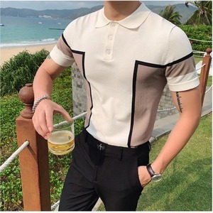 เสื้อโปโลผู้ชายคุณภาพสูง แนวสปอร์ต แคชชวล สำหรับเล่นกอล์ฟ - Product Image 4