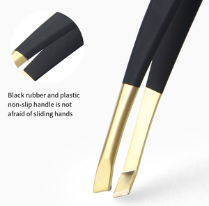 Pince à épiler pour sourcils de haute qualité en acier inoxydable, marque propre, pince à épiler pour l'épilation des sourcils en acier inoxydable - Product Image 4