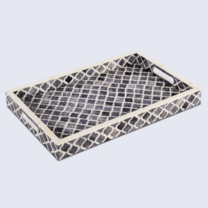 Luxury Bone Inlay <b>Vanity</b> Tray for Bathroom Counter Organization - Product Image 4