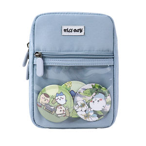 Trousse à crayons en nylon mignonne et pratique avec fenêtre transparente, style dessin animé, pour fournitures de papeterie du Vietnam - Product Image 6