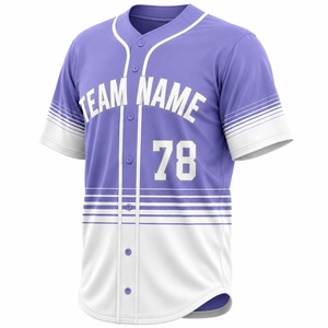Custom <b>Prime</b> Power Baseball Jersey Uniform Breathable Mesh Quick Dry Team Sportswear Sublimation Apparel OEM ODM Accepted - Product Image 2