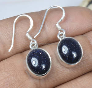 Pendientes hechos a mano de Plata de Ley 925 con piedras preciosas Sunstone, joyería elegante para boda, regalos de Navidad para ella - Product Image 1