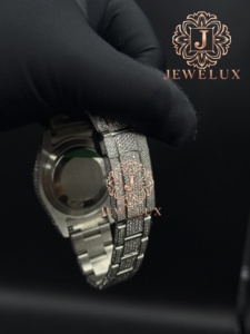 Reloj de Lujo con Diamantes de Moissanita para Hombre, Estilo Hip Hop, Resistente al Agua, para Uso Diario y Eventos Especiales, en Venta - Product Image 1