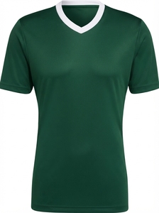 Camiseta de Fútbol de Manga Corta con Cuello en V Negra para Hombre, de Poliéster que Absorbe la Humedad, Corte Regular, para Todas las Temporadas - Product Image 4