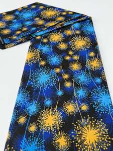 Tissu en coton imprimé africain de haute qualité Ankara, fabrication OEM, marque privée pour l'industrie de la mode ghanéenne - Product Image 4