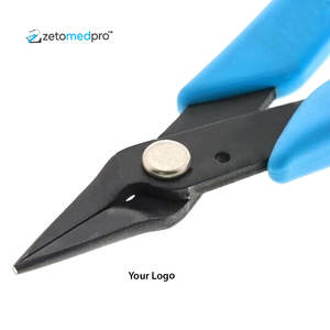 Pince à bec long et lisse ZETOMED PRO, outil manuel en acier inoxydable de haute qualité, pour assemblage de perles de bijoux, options DIY et OEM - Product Image 2