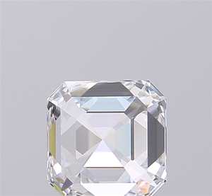 Diamante Sintético de Laboratorio de 1 Quilate, Corte Asscher Cuadrado, DEF VVS, Limpio a la Vista, para Anillo de Compromiso de Joyería Fina Personalizada - Product Image 3