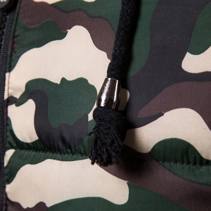 Custom Logo Outdoor Lightweight Warm <b>Men</b> Nylon <b>Camouflage</b> Hooded Winter Bubble Puff Down Coat Puffer <b>Jackets</b> Bubble <b>Jacket</b> - Product Image 5